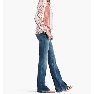 Lucky Brand Dungarees Blue Denim Classic Straight Leg/Flare Jeans